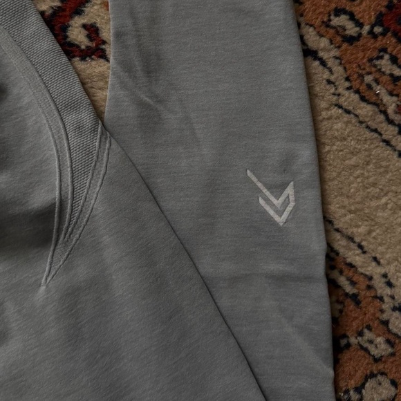 Women's Gray High-Waisted Leggings - Picture 4 of 7